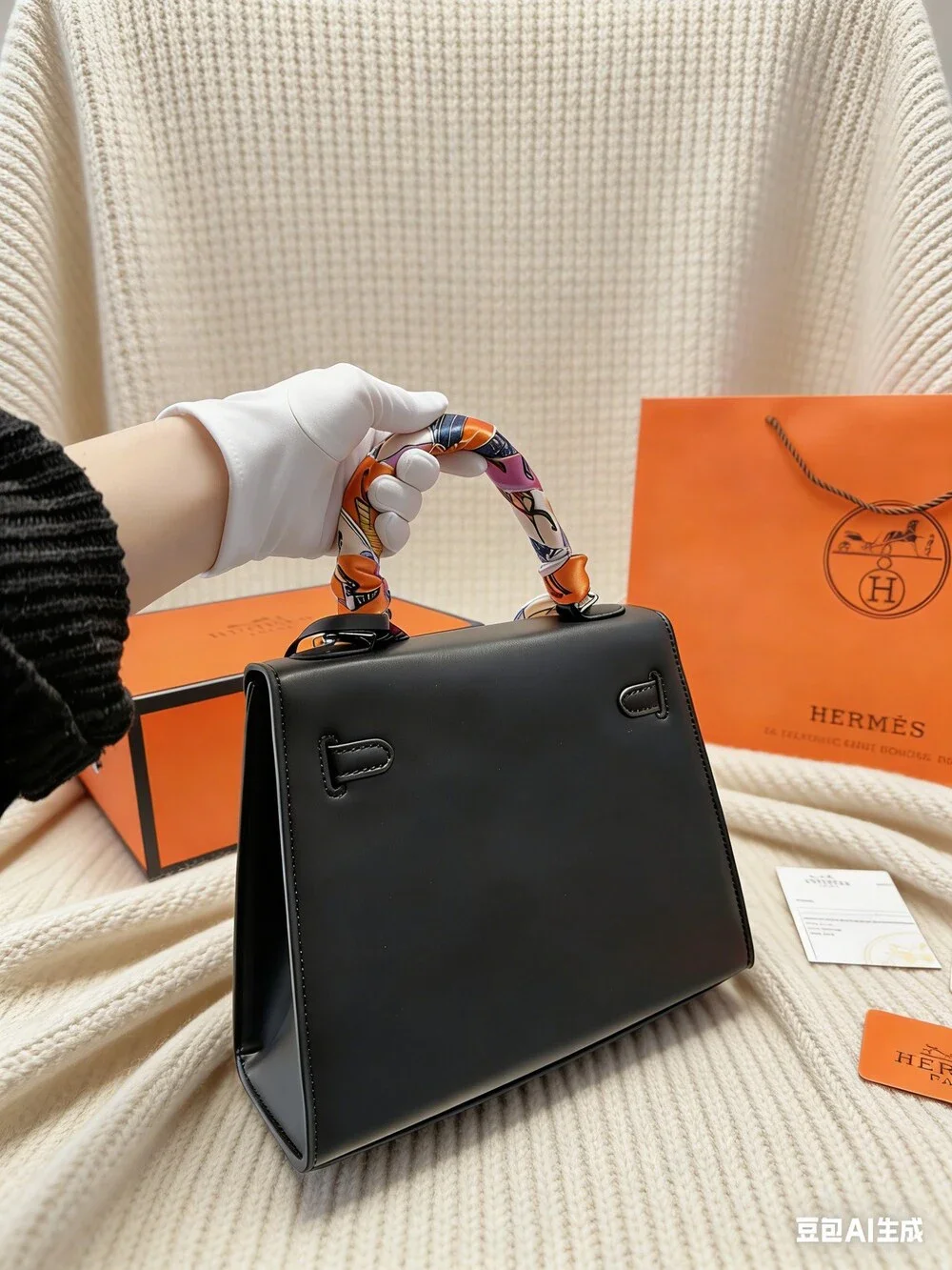 Hermès Mini Kelly II in Epsom Leather